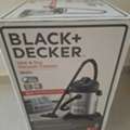SAR 250,  (NEW-UNUSED) BLACK+DECKER  Stainless Steel Vacuum Cleaner With Wet And Dry Function 30 L