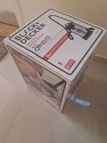Al Rawdah, Appliances, SAR 250,  (NEW-UNUSED) BLACK+DECKER  Stainless Steel Vacuum Cleaner With Wet And Dry Function 30 L