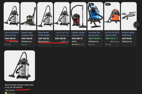 Al Rawdah, Appliances, SAR 250,  (NEW-UNUSED) BLACK+DECKER  Stainless Steel Vacuum Cleaner With Wet And Dry Function 30 L