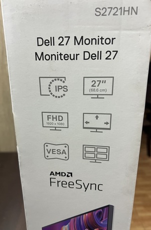 Juffair, Electronics, BHD 50,  Dell 27 Inch Monitor For Sale