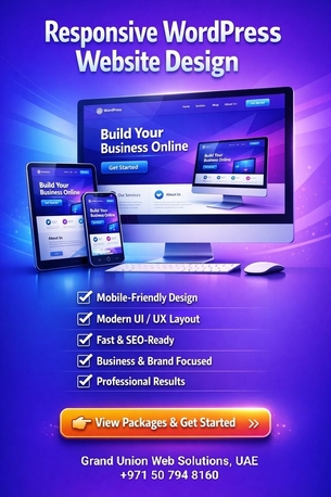 Doha, Web Design & Development, Grand Union Web Solutions, UAE