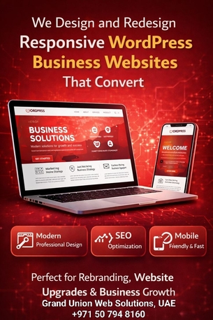 Doha, Web Design & Development, Grand Union Web Solutions, UAE