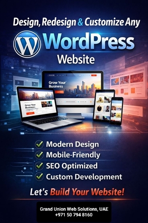 Doha, Web Design & Development, Grand Union Web Solutions, UAE