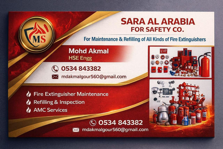Dammam, Appliance Repair, Reliable Fire Safety Maintenance & Refilling Services