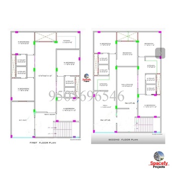 Hyderabad, Real Estate For Sale, INR 32500000,  6 BR,  5500 Sq. Feet,  New G+2 Building For Sale At Qutub Shahi Enclave, Alkapur Neknampur Road, 3.25cr