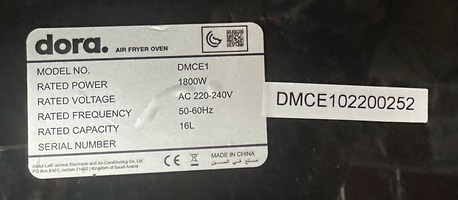 Jeddah, Appliances, SAR 800,  Almost New Item