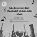 Cello Repertoire List | Classical & Modern Cello Music