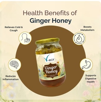 Hyderabad, Food, INR 350,  Ginger Honey | Natural Support For Cough & Throat