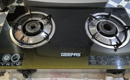 Riyadh, Appliances, SAR 100,  Gas Stove 2 Burners, Geepas