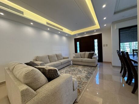 Abdoun, Apartments/Houses, JOD 30000/year,  Furnished,  3 BR,  200 Sq. Meter,  Brand New Ground Floor Apartment For Rent In Abdoun