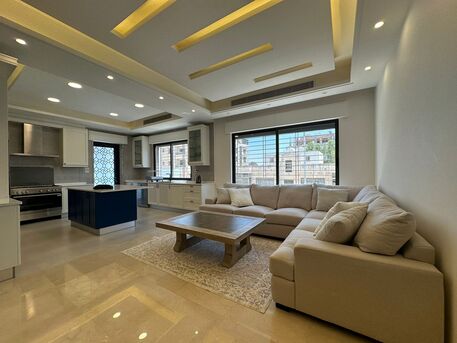 Abdoun, Apartments/Houses, JOD 30000/year,  Furnished,  3 BR,  200 Sq. Meter,  Brand New Ground Floor Apartment For Rent In Abdoun