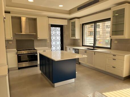 Abdoun, Apartments/Houses, JOD 30000/year,  Furnished,  3 BR,  200 Sq. Meter,  Brand New Ground Floor Apartment For Rent In Abdoun