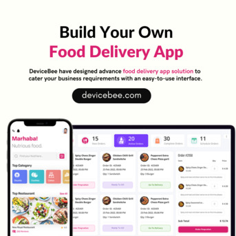 Dubai, Business, Have A Food Ordering App Idea? Let&rsquo;s Build It With DeviceBee! 🍕
