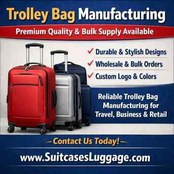 New Delhi, Business, Trolley Bag Manufacturing &ndash; Premium Quality & Bulk Supply Available
