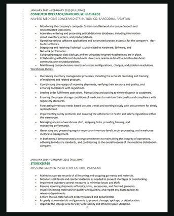 Riyadh, Job Seekers, Warehouse In Charge