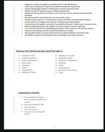 Riyadh, Job Seekers, Warehouse In Charge