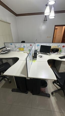 Mughrizat, Offices, **Furnished Office Space For Rent &ndash; Lease Transfer Available! **
