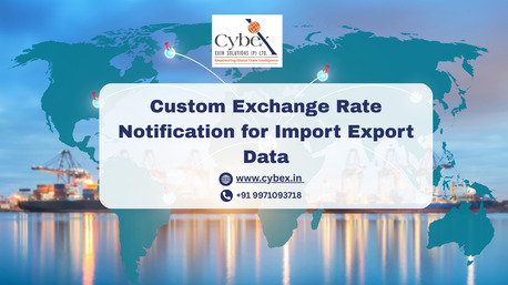 Noida, Business, Custom Exchange Rate Notification For Import Export Data