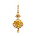 INR 74877,  Affordable 2.5gram Gold Maang Tikka Price CMR Jewellery
