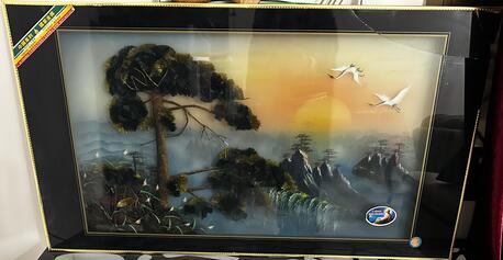 Dammam, Furniture, SAR 150,  Projecting Wall Hanging Decor And TV Unit With Storage For Sale