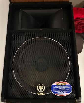Dammam, Musical Instruments, SAR 1,  Audio Speaker System, Instruments & Equipment For Sale &ndash; Yamaha S115V Speaker