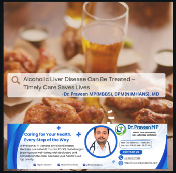 Bangalore, Health, Alcoholic Liver Disease Can Be Treated &ndash; Timely Care Saves Lives