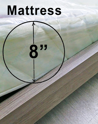 Gudaibiya, Furniture, BHD 35,  Single Bed 140&times;210cm With 8" Mattress Free