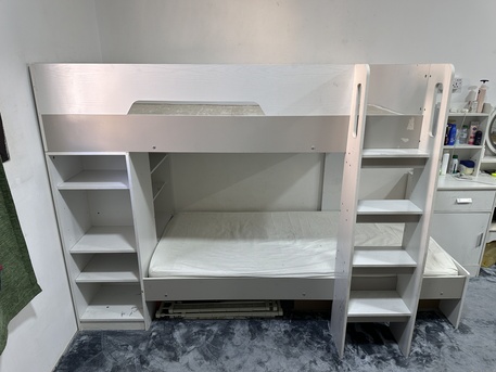 Al Rawdah, Furniture, SAR 900,  Wooden Kids Bunker Bed