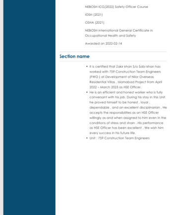 Dammam, Job Seekers, HSE / Safety Officer | NEBOSH IGC | 3 Years Field Experience