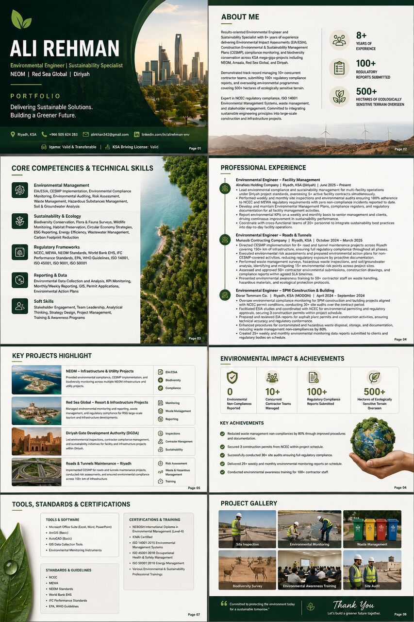 Riyadh, Job Seekers, Environmental Engineer