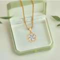 Diamond Pendant Set