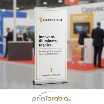 Dubai, Printing, Premium Roll Up Banner Printing In Dubai From Print Arabia