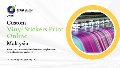 Kuala Lumpur, Business, Customised Vinyl Sticker Printing In Malaysia By Oprint.