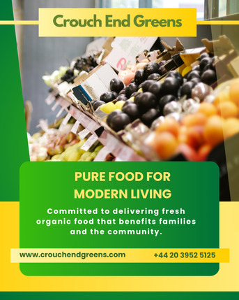 London, Food & Drink, Organic Supermarket In Crouch End.