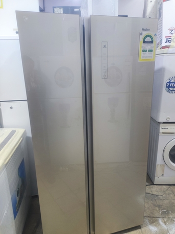 Riyadh, Electronics, SAR 1350,  Haier Double Door Refrigerator 220 Volt