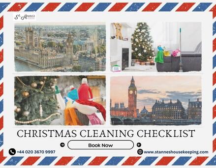 London, Cleaning, Christmas Cleaning Checklist