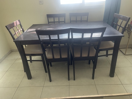 Al Rawdah, Furniture, SAR 500,  Dinning Table With 6 Chairs
