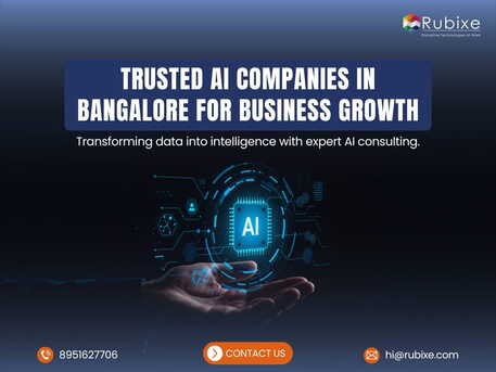 Bangalore, Software, INR 1,  Trusted AI Companies In Bangalore For Business Growth