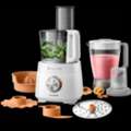 SAR 489,  Philips Compact Food Processor 850 W HR7520/01 White
