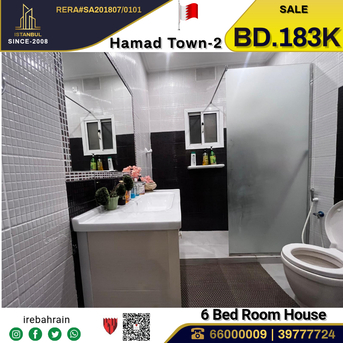 Hamad Town, Real Estate For Sale, BHD 183000,  6 BR,  Two Storey Corner House For Sale In Hamad Town, Round Abt-2