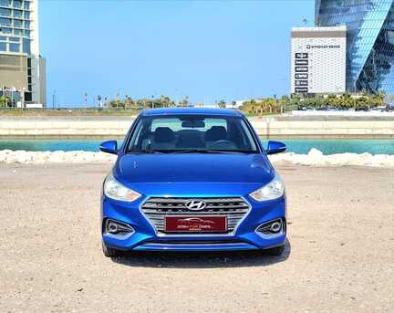 Manama, Vehicles, Cars & Trucks , BHD 4200,  Hyundai Accent,  2020,  Automatic,  88000 KM,  WELL MAINTAINED BLUE COLOR