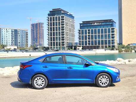 Manama, Vehicles, Cars & Trucks , BHD 4200,  Hyundai Accent,  2020,  Automatic,  88000 KM,  WELL MAINTAINED BLUE COLOR