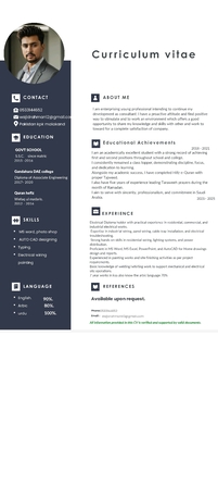 Islamabad, Job Seekers, Electrical Engineer Know About Basic Program (MS Office Auto Cad Etc)
