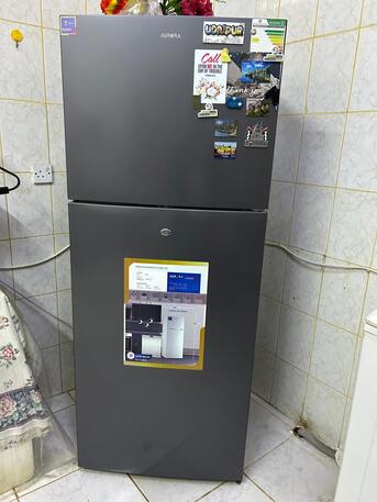 Al Shemaysi, Appliances, SAR 850,  AURORA FRIDGE 420L FOR SALE/ 6 MONTHS OLD/ORIGINAL PRICE SAR1700/-