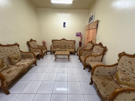 Al Shemaysi, Furniture, WOODEN SOFA SETS 9PCS/DINING TABLE &CUPBOARD FOR SALE