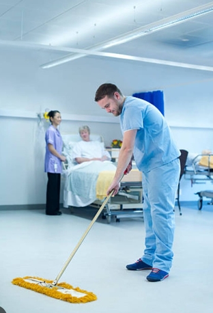 Al Khalij, Jobs, Hospital Cleaner