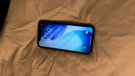 Al Nakheel, Mobile Phones, SAR 550,  Phone 11 Black - 256GB For Sale - 73% Battery - Upgraded To IOS 26.2 Never Opened