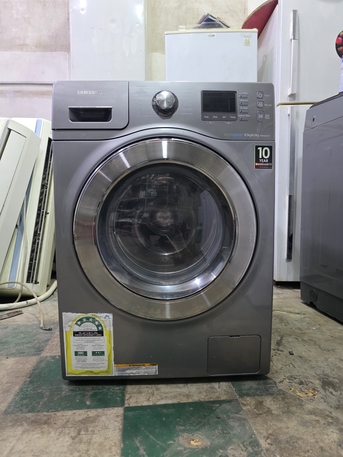 Al Malaz, Appliances, SAR 1,  Samsung Digital Inverter Washing Machine &ndash; 8.5KG (Steam Wash & Dry)
