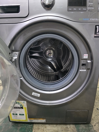 Al Malaz, Appliances, SAR 1,  Samsung Digital Inverter Washing Machine &ndash; 8.5KG (Steam Wash & Dry)