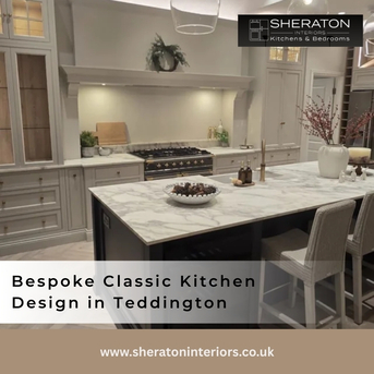 London, Interior Design, Bespoke Classic Kitchen Design In Teddington